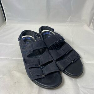 Dr. Scholls, sissy navy blue women’s 6.5 strappy sandals